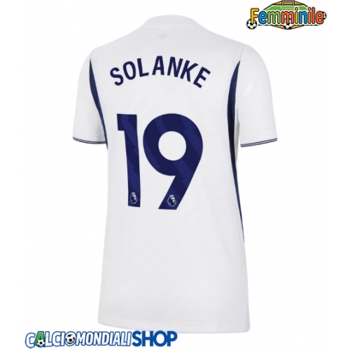 Maglie da calcio Tottenham Hotspur Dominic Solanke #19 Prima Maglia Femminile 2026-27 Manica Corta